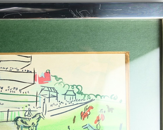 Image 1 of Charles Sorlier, Epsom 39 (after Raoul Dufy). Lithograph. C.1960.