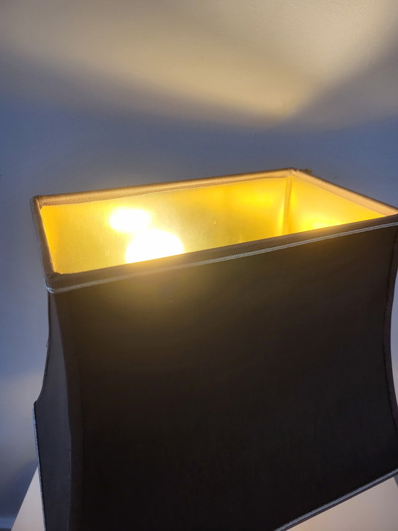 Image 1 of Vintage Uilenlamp Deknudt, L&L WMC – Loevsky & Loevsky, Gesigneerd