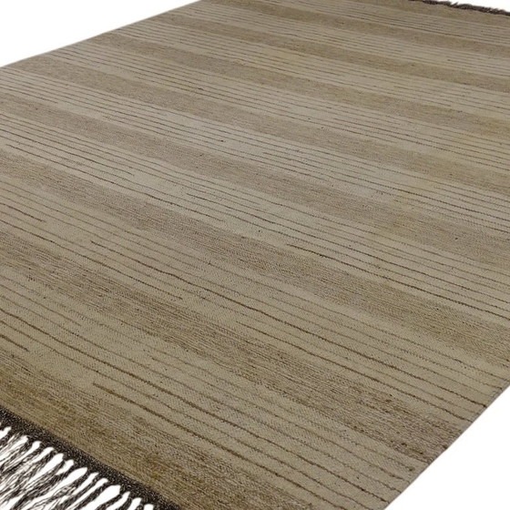 Image 1 of XXL-Berber-Kelim – 400 x 310 cm – Wolle auf Wolle – Handgeknüpft in Marokko und Tunesien