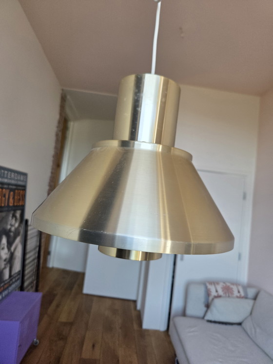 Image 1 of Fog en Morup vintage hanglamp messing