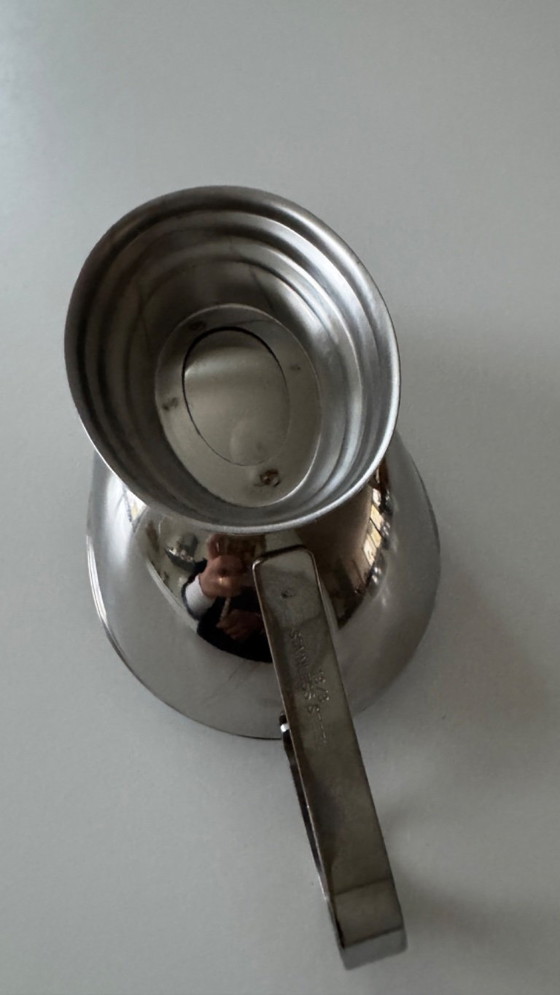 Image 1 of Vintage stainless steel sauce boat