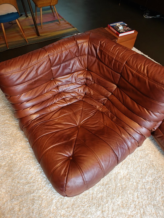 Conjunto Togo en perfecto estado original. – Ligne Roset, Sofás modulares, Leather (photo 2 of 7)