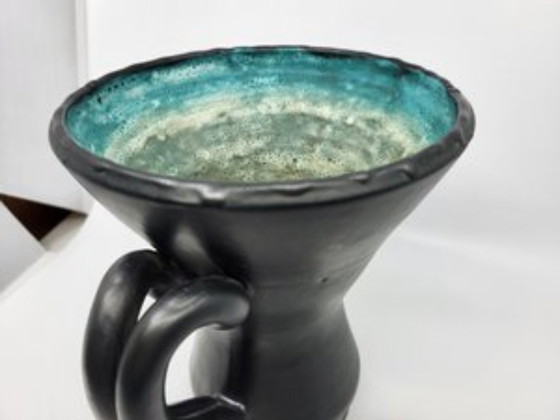 Image 1 of Ohrvase Jean Austruy Frankreich 1950