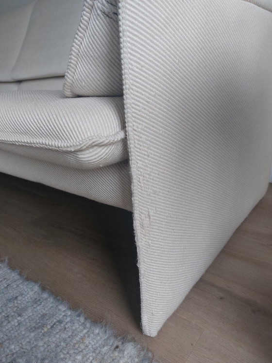 Image 1 of Leolux Bora Beta 3 Posti Crema Lana