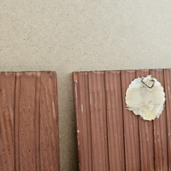 Image 1 of Set Agrob Isma Keramik Wanddeko Fliesen Fische Boote Vintage Retro 70er