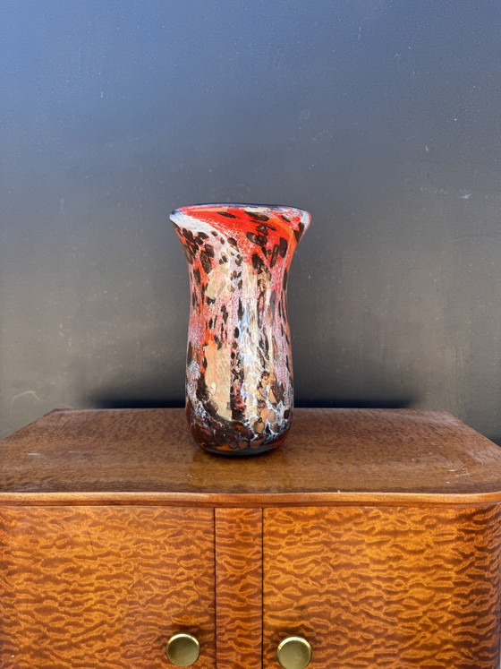 Image 1 of Antique Murano glass vase