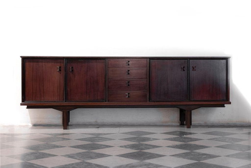 Scandinavisch palissander dressoir, 1960