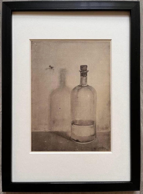 Jan Mankes 1889-1920 / Botella de aceite original con impresión en heliograbado, 1923 – Litografías y grabados (photo 6 of 8)