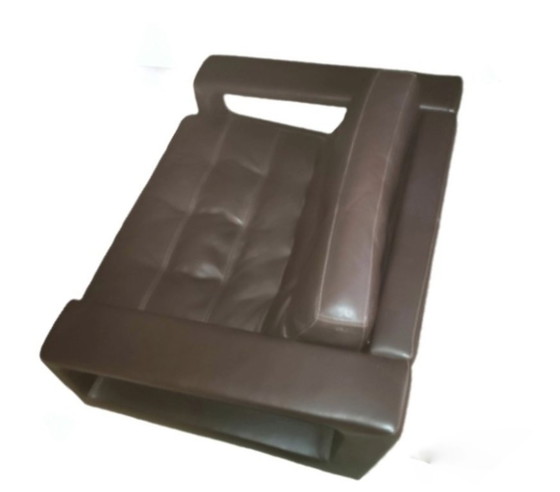 Image 1 of Set da soggiorno (divano + poltrone) in pelle di design – Steiner Paris – base in alluminio – anni '70/'80