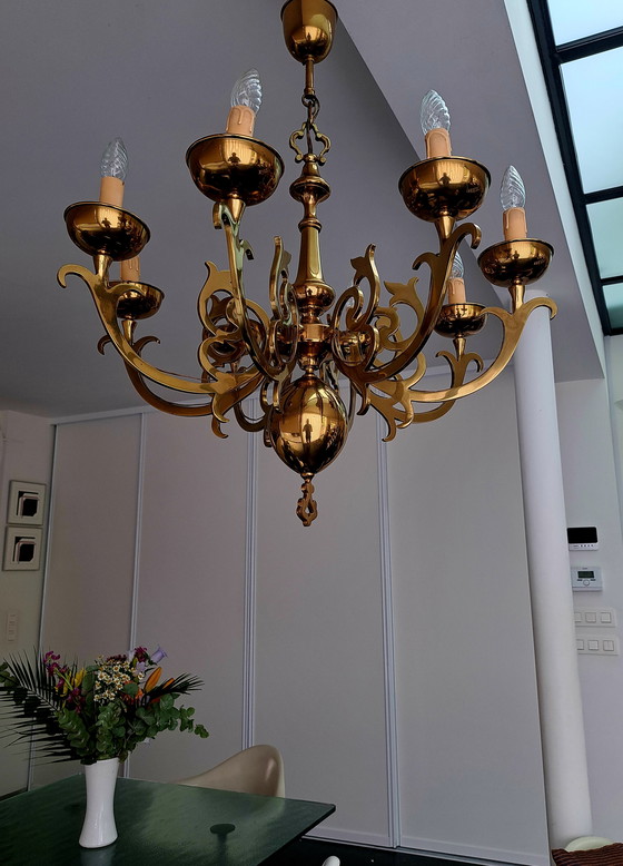 Image 1 of Xl kupfer kronleuchter modern