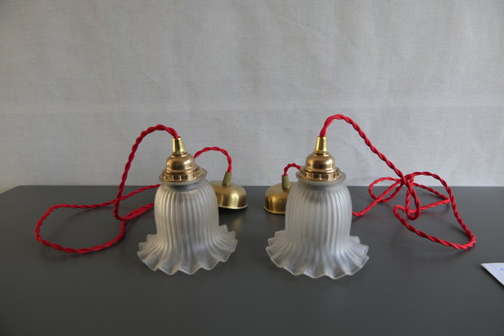 Image 1 of Sfeervol tulpvormig hanglampje