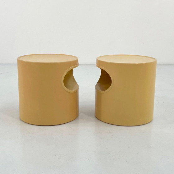 Image 1 of Pair of Giano-Vano Side Tables by Emma Gismondi for Artemide, 1960s