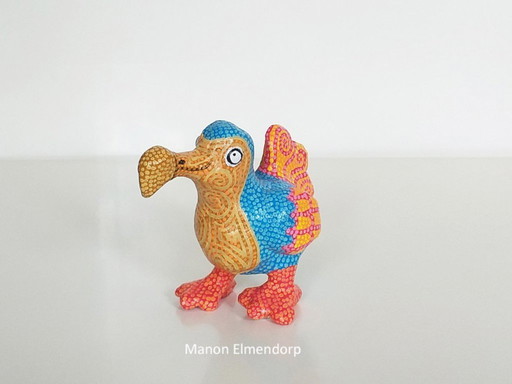 100% Handmade Dodo / Bird Art Figurine New