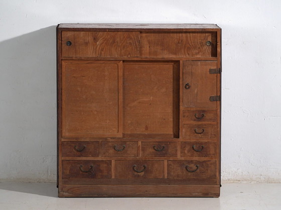 Antique Japanese storage chest - Meiji Period (c. ) #48 – Chest of drawers (photo 38 of 40)