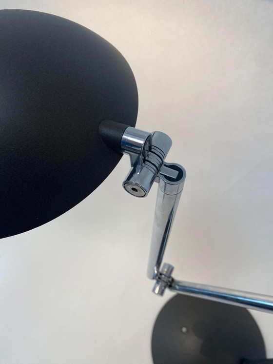 Image 1 of Lampada da tavolo ClassiCon ORBIS di Herbert H. Schultes in nero e cromo * Anni '90 * Classico del design * Vintage