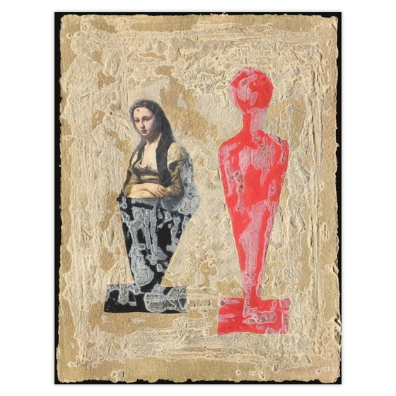 Pierre-Marie Brisson, gravure au carborundum signée, Duo II, 1991 – Lithographies et sérigraphies, Paper (photo 5 of 5)