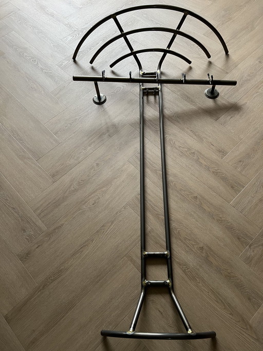 Brass coat rack