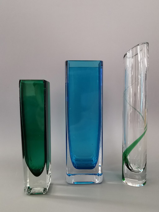 Aseda Glasbruk Sweden and tauno wirkkala ? Retro vintage design glass