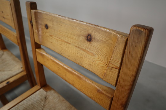 Image 1 of Ensemble de 5 chaises danoises vintage par Tage Poulsen pour Gramrode Møbelfabrik, années 1970