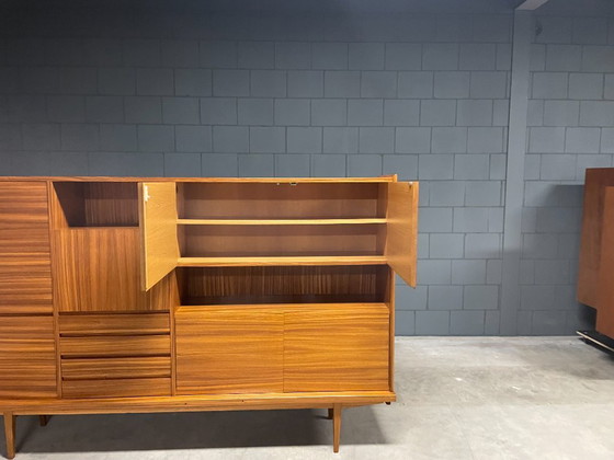 Image 1 of Vintage XL highboard - walnut - 1960s