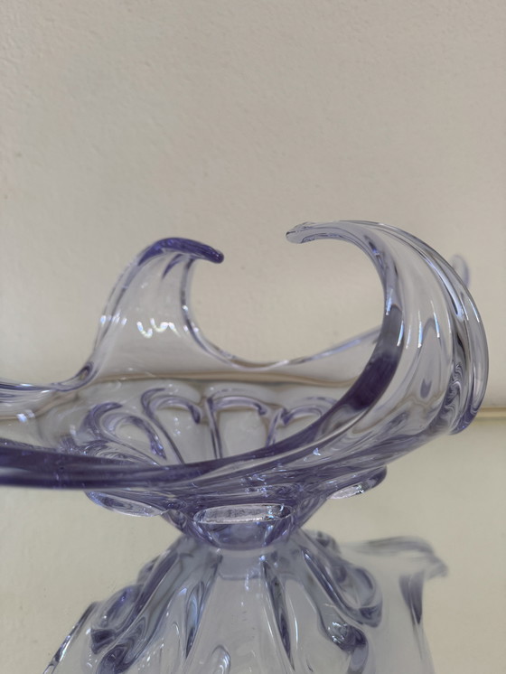 Image 1 of 60s neodymium crystal bowl