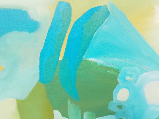 Acrylic Painting #Verde 150x100cm – joart, Paintings & Drawings, Canvas (photo 15 of 15)