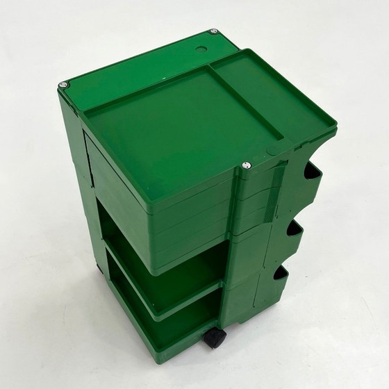 Green Boby Trolley by Joe Colombo for Bieffeplast, 1960s – Storage cabinet, Plastic (photo 3 of 10)