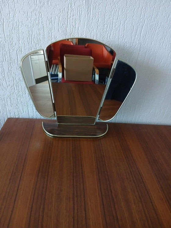 Image 1 of Vintage Kapspiegel – Drieluik Spiegel - Jaren 60 