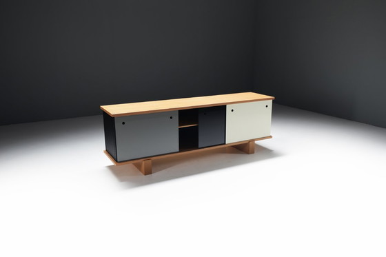 Image 1 of Rare Nuage 526 Bloc Sideboard by Charlotte Perriand for Cassina (i Maestri) Italy