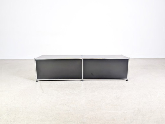 Image 1 of Credenza originale USM Haller 1x2 Fritz Haller nera