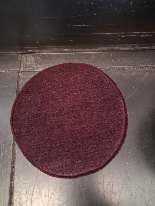 Burgundy Stool