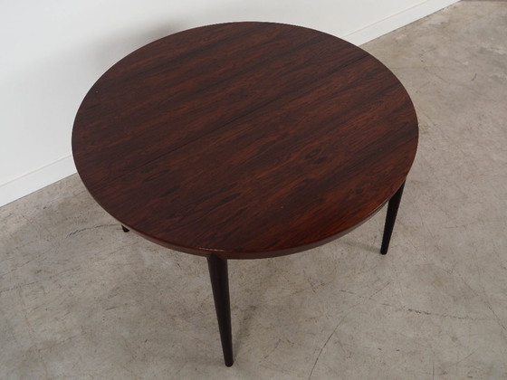 Image 1 of Round rosewood table, Danish design, 1960s, designer: Severin Hansen
