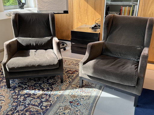 2x Living Divani Model Chauffeuse