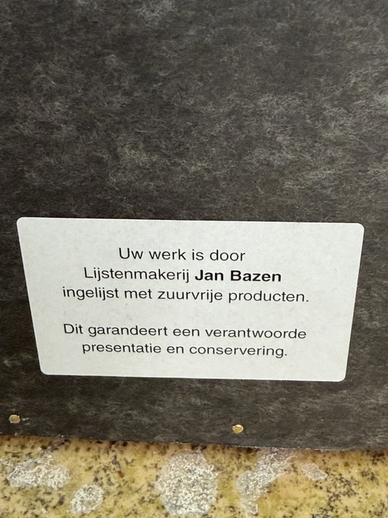 3x Lithographie Dame en Rouge – Lithographies et sérigraphies, Wood (photo 7 of 9)