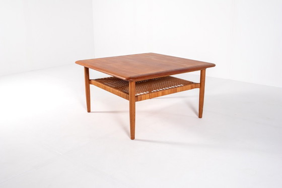 Image 1 of Mid-Century Square Coffee Table by Kurt Østervig for Jason Møbler, Denmark, 1960s