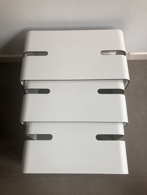 1 set of 3 side tables Kay Thoss