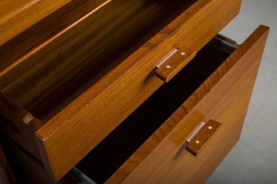 Image 1 of Schreibtisch Modell 207 aus Teakholz von Arne Vodder für Sibast, 1960er Jahre