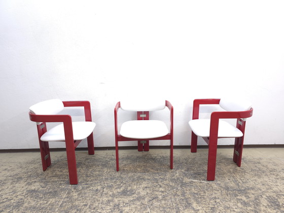 Image 1 of Pozzi Pamplona Stoelen Designerstoelen Lederen stoel Design