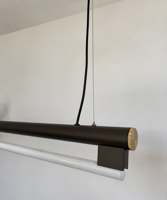 Lot de 4 suspensions FRAMA Eiffel Pendant Light 1000 – Design contemporain – Laiton (photo 2 of 7)
