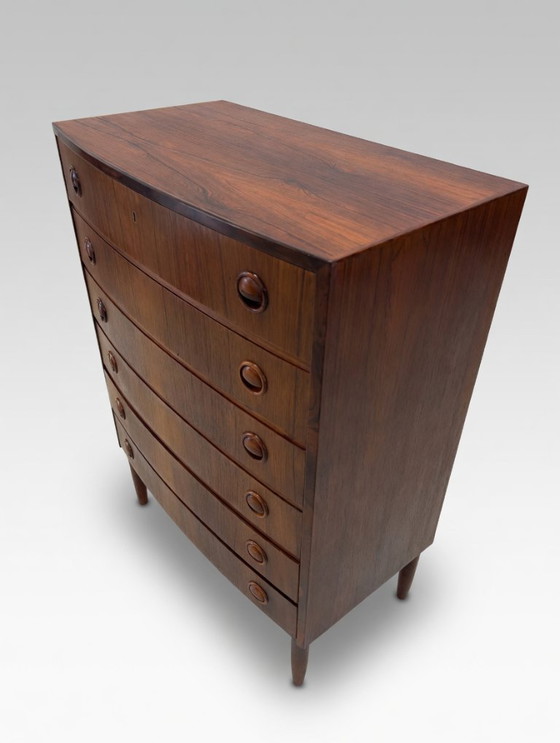 Image 1 of Commode cintrée en palissandre par Kai Kristiansen