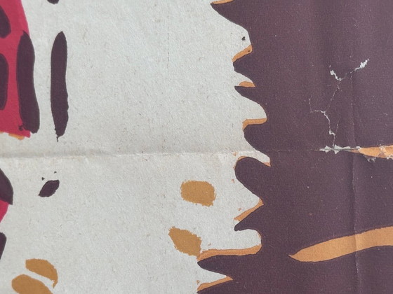 Affiche de cirque lion encadrée – Lithographies et sérigraphies, Papier (photo 4 of 8)