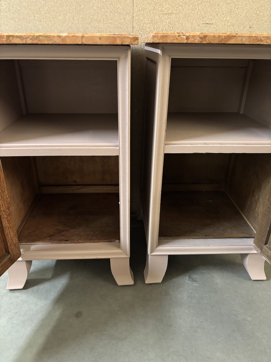 Image 1 of Brocante nachtkastjes 