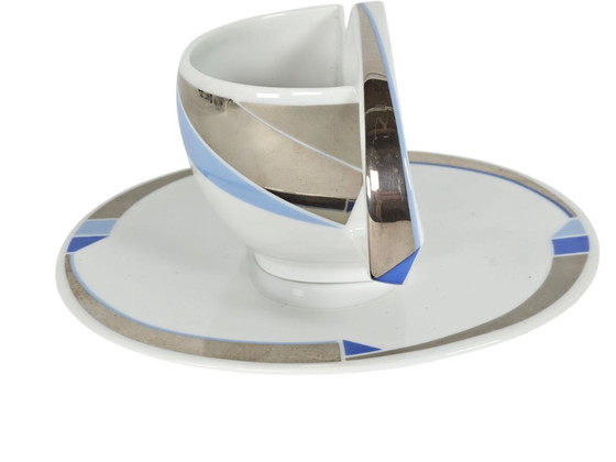 Image 1 of Rosenthal - Studio Line - Memphis style - Antje Bruggemann - Kunstlertasse Nr. 24 - Germany -.