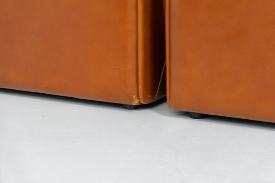Modular Sofa by Doimo Salotti (Italy, 1970s). – Leather, Vintage (photo 20 of 24)
