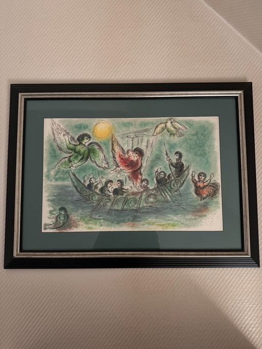 Marc Chagall – „Die Sirenen“ (Les Sirènes) – Hochwertige Grafikedition,