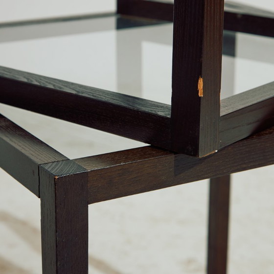 Image 1 of MK10268 Tables gigognes en chêne, lot de 3