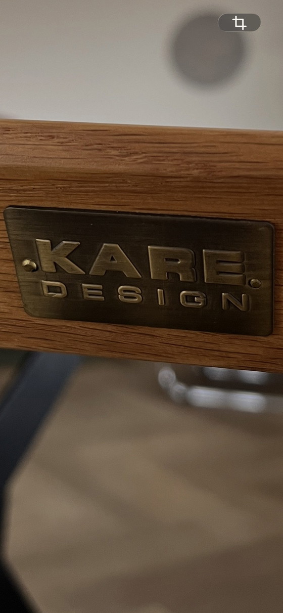 Kare Design, tavolo da pranzo in legno massello – Tavoli da pranzo, Metallo (photo 3 of 5)