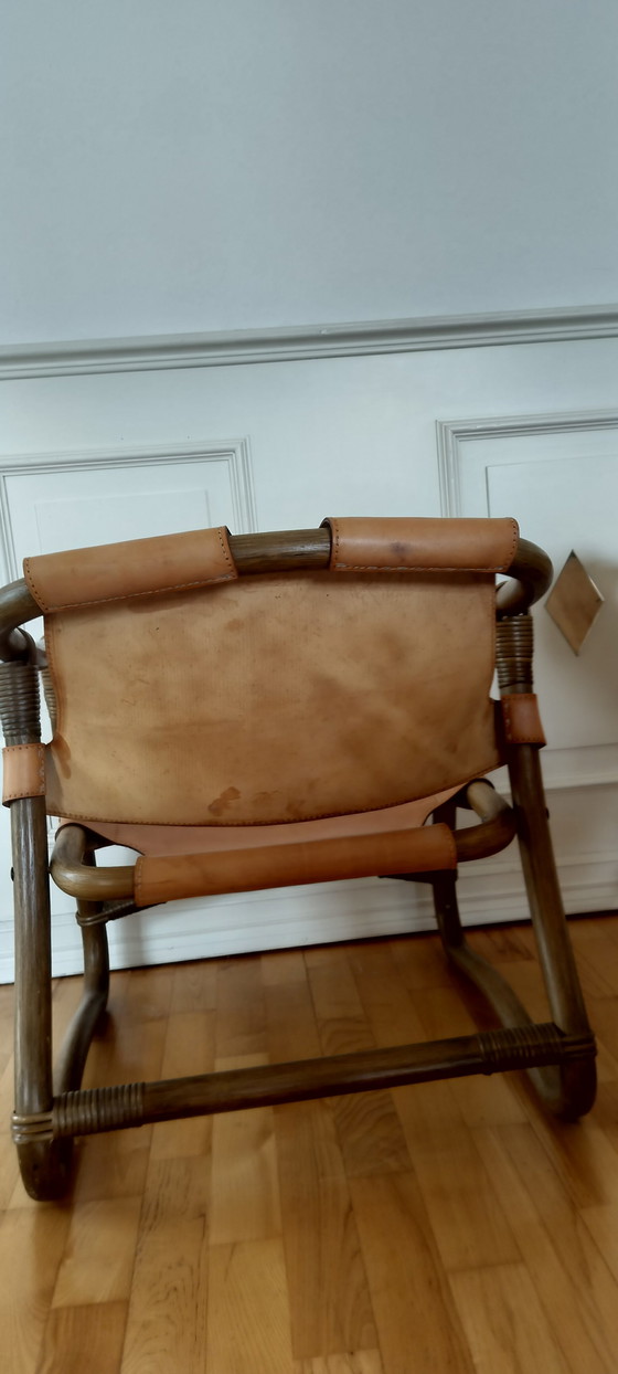 Image 1 of Twee Espri-fauteuils uit de jaren zeventig.