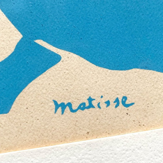 Image 1 of Vintage Henri Matisse Blue Nude II Framed Print