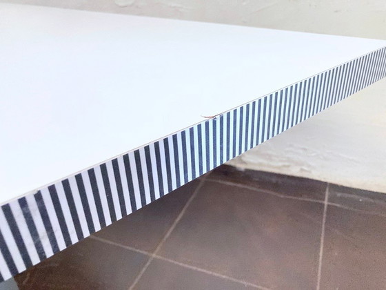 Image 1 of Grande scrivania in stile anni '80, modello Kroma, disegnata da Antonia Astori per Driade.